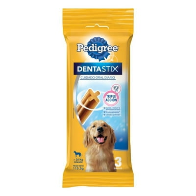Snack Perro Adulto Dentastix Raza Grande Bolsa 3 Un Pedigree
