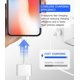 thumbnail image 5 of Adaptador Lightning macho a USB hembra OTG y cable de carga certificado por Apple para iPhone 11, 12, Mini Max, Pro, XS, XR, X, SE, 7, 8 Plus, iPad Air, cámara, Memory Stick, unidad flash, cable conve, 5 of 7