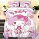 thumbnail image 2 of Cartoon Anime Quilt Duvet Cover Set Comforter King Size Bedding Grade A Printed Queen Twin Children, 2 of 5
