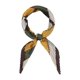 thumbnail image 1 of INSPIRE CHIC Bufanda de Cuello de Mujer Retro con Pliegues Cuadrados de Rombo Amarillo, 1 of 5