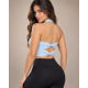 thumbnail image 3 of Top Peto Deportivo Mujer Seamless Relleno Espalda Cruzada, 3 of 5