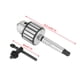 thumbnail image 4 of Miniherramienta de torno con portabrocas de acero de carburo MT2-B16 con capacidad de 1-13 mm y llave de mandril, 4 of 8