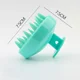 thumbnail image 1 of Massage Brush Comb Wet and Dry Scalp Head Cleaning Adult Soft Household Bath Silicone Shampoo Brush Massage Comb Hairdressing, 1 of 3
