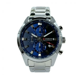Curren - Reloj Kred8601 Cuarzo Plateado