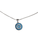thumbnail image 3 of Collar Goz Turkuaz Plata 925, 3 of 3