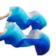 thumbnail image 1 of Pañuelo KIKIGOAL de seda 180 cm x 90 cm azul degradado (par), 1 of 8