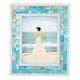 thumbnail image 1 of Marco de fotos GIFTME 5, mosaico de madreperla, 13 x 18 cm, azul, 1 of 7