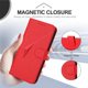 thumbnail image 2 of Funda Cartera Fibra de Carbono para Samsung Galaxy S21 Plus con Soporte y Cierre Magnético Rojo, 2 of 6