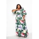 thumbnail image 3 of Vestido con Botones en la Parte Delantera y Mangas Abullonadas, Talla 2XL, 3 of 3