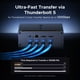 thumbnail image 3 of Base Thunderbolt 5 UGREEN Revodok Max 2131 13 en 1 120 Gbps, 3 of 3