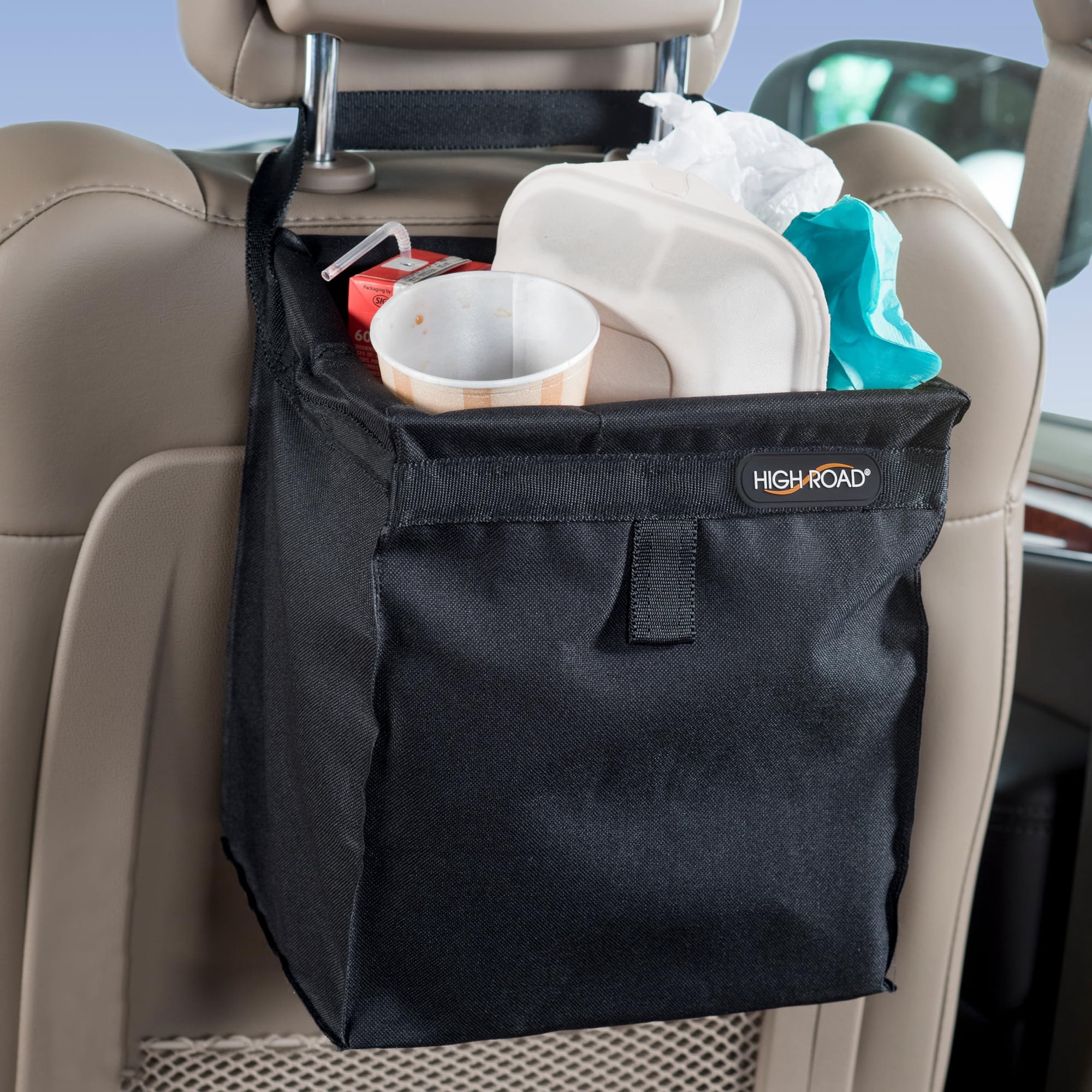 Bolsa De Basura Para Coche High Road Trashstash, 11 Litros, Impermeable
