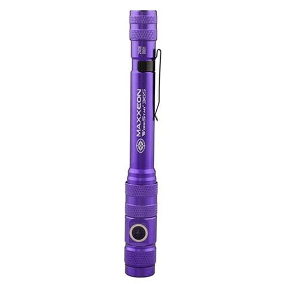 Lámpara UV de detección de fugas MAXXEON WorkStar 365 USB-C recargable