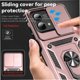 thumbnail image 3 of Funda Resistente Anillo Soporte Motorola Moto G Stylus 5G 2023 Privacidad Cámara Montaje Magnético Oro rosa, 3 of 6