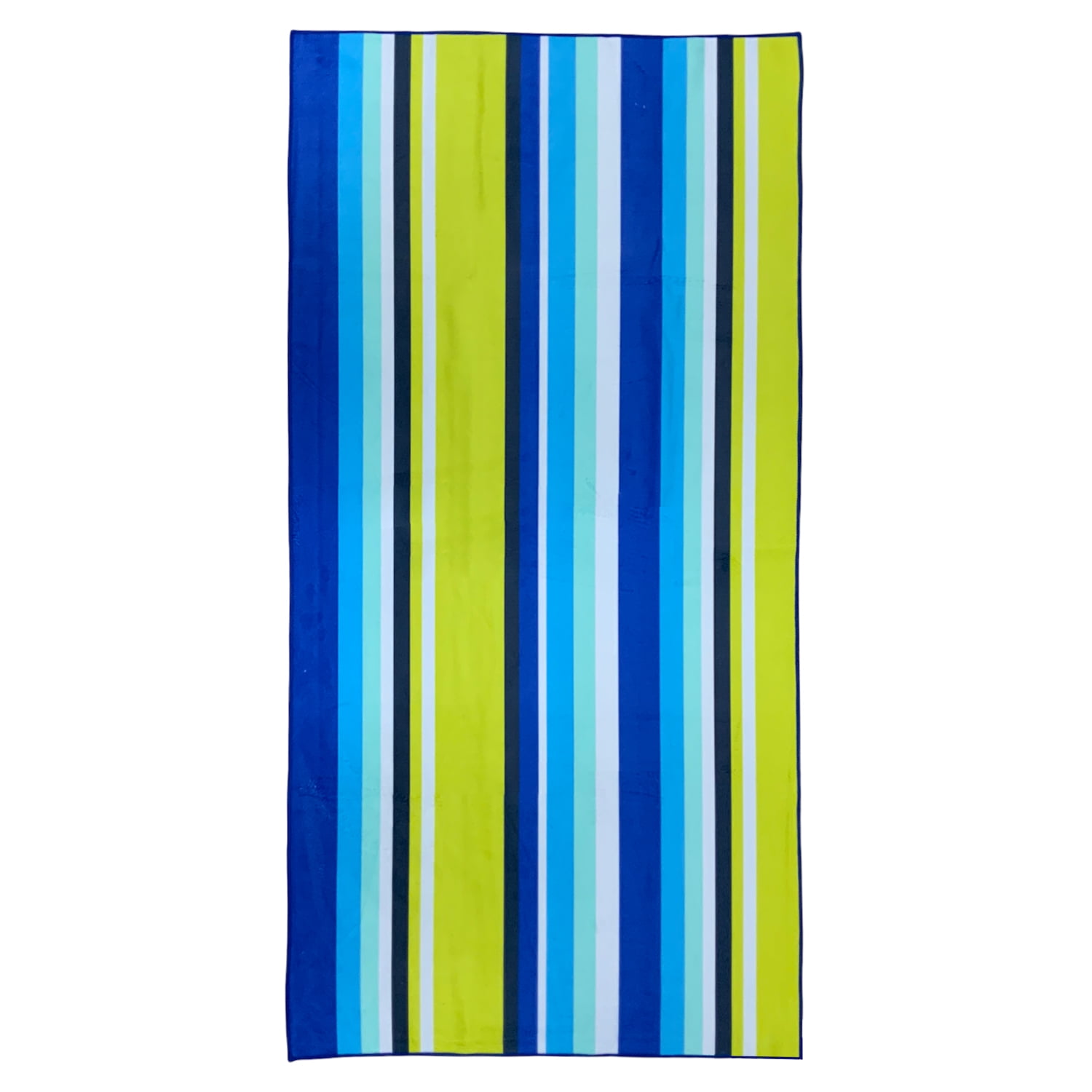 Zahr - Toalla Playa Estampada Lineas Verde