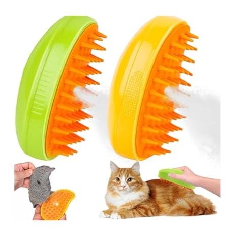 Total E-Commerce - Cepillo Con Vapor Para Limpieza Y Masajes Para Mascotas