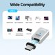 thumbnail image 5 of Adaptador magnético USB C HESKUL 240 W 40 Gbps 8 K 60 Hz Thunderbolt 3/4, 5 of 8