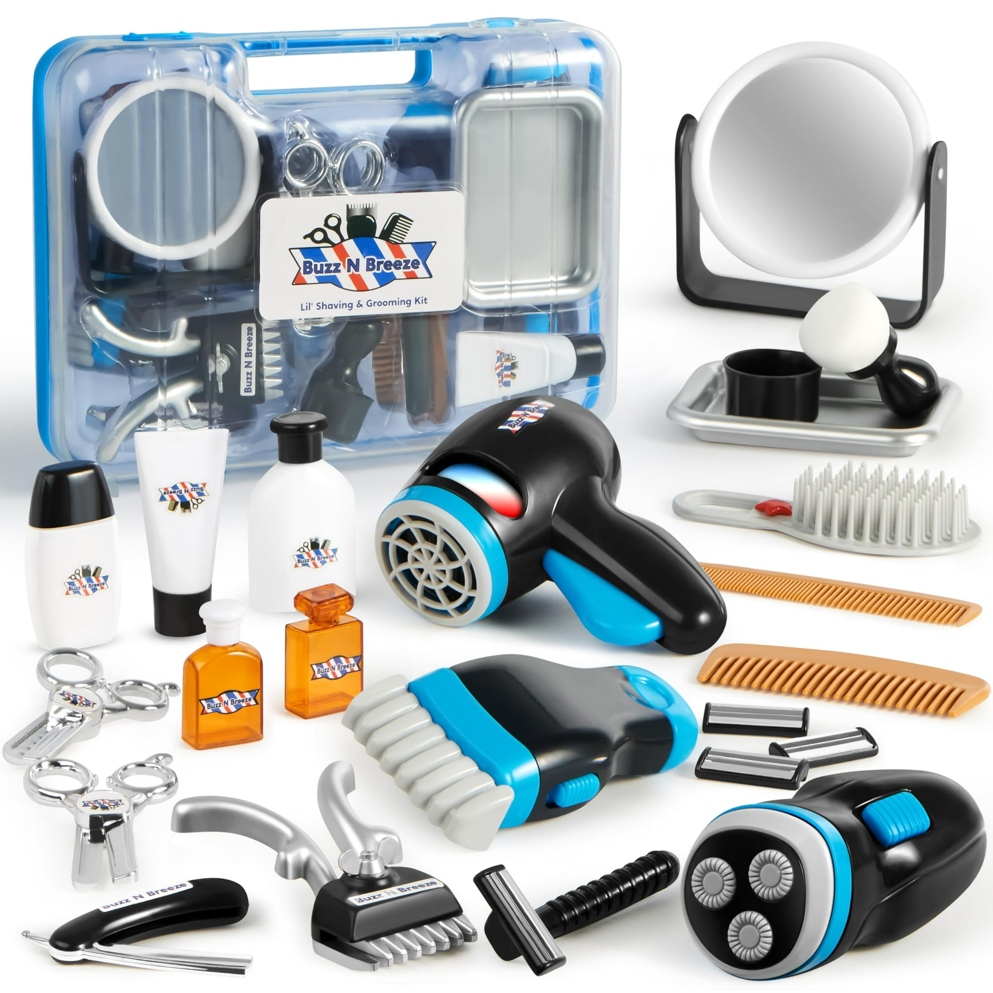 Kit De Afeitado Joyin De Barber Shop Pretend Play Toy Para Niños A Partir De 3 Años