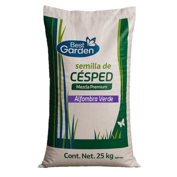 Semilla de Pasto Alfombra Verde 25 Kg