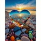 thumbnail image 1 of 1pc 11.8x15.8in/29.97x40.13cm Love Stone 5D Diamond Painting , DIY Diamond Painting Kit Diamond Painting Picture DIY Cross Stitch Painting Kit For Home, Wall And Entryway Decoration Without Frame, 1 of 2