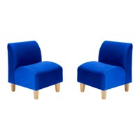 Bodevir - Set Poltrona Soft 1C Felpa 05 Azul Rey