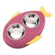 thumbnail image 3 of Posillo doble antivuelco pez rosa, 3 of 3