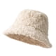 thumbnail image 1 of Sombrero de pescador de piel sintética para mujer, gorro cálido de moda para exteriores, gorro de pescador de felpa Sherpa para invierno, 1 of 5