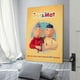 thumbnail image 3 of Pat y Mat Cuadro decorativo colgante - Arte de pared - Póster enmarcado - Decoración de pared - Regalos para familia, amigos y aficionados 40*60 cm, 3 of 6