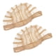 thumbnail image 5 of 2pcs Peluca Que Hace El Casquillo Interior De La Base Ajustable Transpirable Tejido De Encaje De Red Beige, 5 of 5