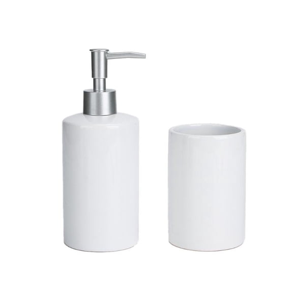 Set de baño 2 Piezas Cerámica, 1 Un