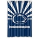 thumbnail image 1 of Cortina de ducha de los Penn State Nittany Lions, juego de cortina de baño con ganchos, tamaño 48 x 72 pulgadas, 1 of 3