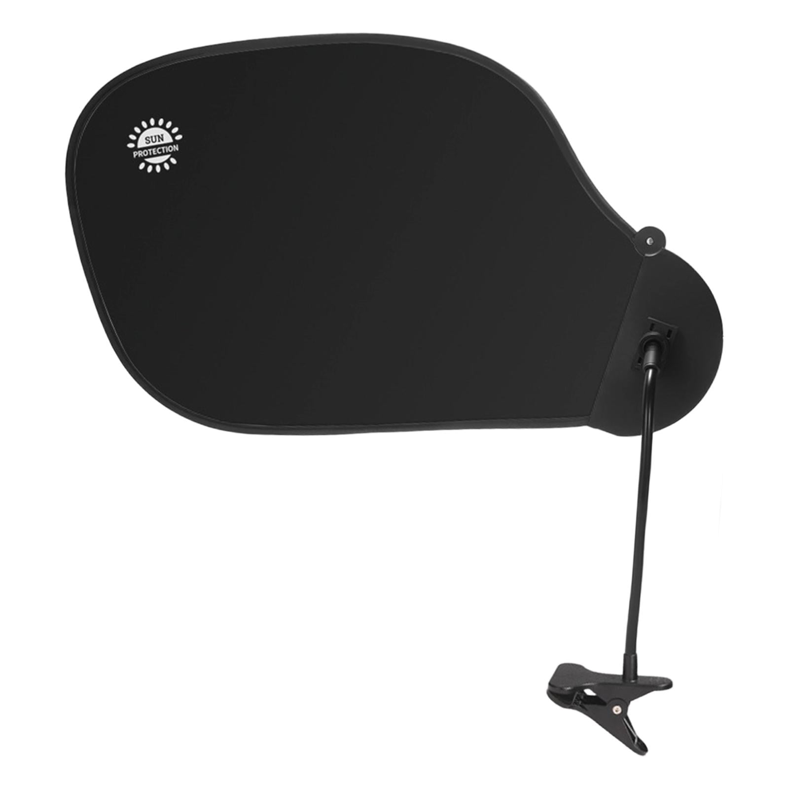 Bothyi - Pantalla Protectora Para Luz De Cubículo De Monitor De Computadora Con Accesorio De Abrazadera, Giratoria 360°, Color Negro