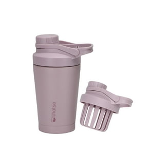 Shaker Vaso Proteina Acero Inoxidable Nutricore 500Ml Lhotse Rosa