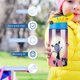 thumbnail image 5 of Vampirina Botella de Agua con Tapa Pop Top de Un Toque, Acero Inoxidable, a Prueba de Fugas, para Deportes, Botella Infantil azul 12 oz, 5 of 6