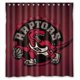 thumbnail image 1 of Cortina de ducha de los Toronto Raptors con ganchos (167 x 183 cm), 1 of 3