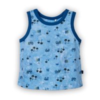 Polera Bebe Niño Azul Pillin