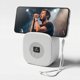 thumbnail image 5 of PARLANTE PORTATIL MINI FLAMING CUBE BT TWS FM USB 5W BLANCO 09675, 5 of 8