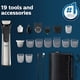 thumbnail image 2 of Recortadora de Barba Philips Multigroom 7000 21 pz Impermeable, 2 of 3
