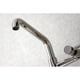 thumbnail image 4 of Grifo de cocina Kingston Brass Concord para montaje en pared, níquel pulido, 4 of 7