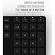 thumbnail image 5 of Teclado delgado inalámbrico retroiluminado Matias FK416PCBTL para PC, 5 of 8