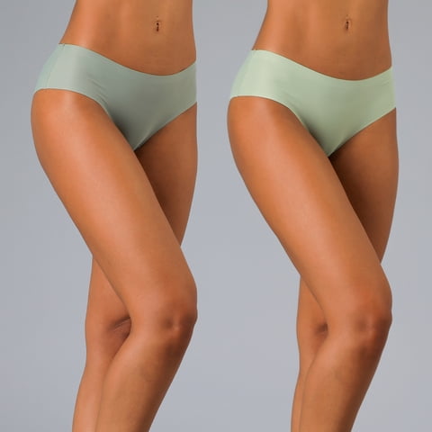 Pack 2X Pantaleta Micro Solid Bonded Flores Mujer 25637-275