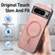 thumbnail image 4 of Magnetic Slim Case for Google Pixel 8 Pro with Camera Guard & Anti-Scratch Back Pink, 4 of 6