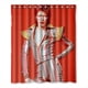 thumbnail image 1 of Cortina de ducha con diseño de David Bowie y ganchos (60 x 72 pulgadas), 1 of 3
