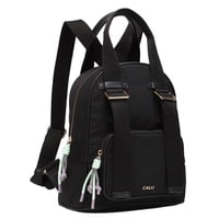 Calu Bags - Mochila Mujer Ophelia Pastel Negro Calu