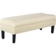 thumbnail image 1 of Banqueta Wood Capitone Pu Beige, 1 of 1