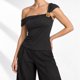 thumbnail image 3 of Polera Tendencia Basica Mujer Poliester S/M L/XL Negro, 3 of 7