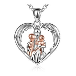 Vousez - Collar Mamá Dos Hijos Plata 925