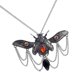 thumbnail image 3 of Punk Gears Stone Beetle Insecto Mecánico Victoria Collar Plata Antigua, 3 of 3