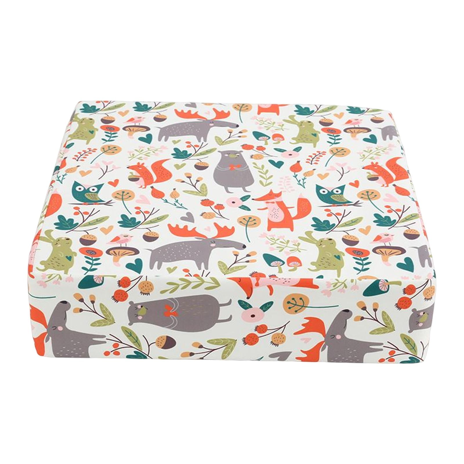 Bothyi - Silla De Comedor Portátil Cojín Elevador Silla De Bebé Asiento Animal Blanco B