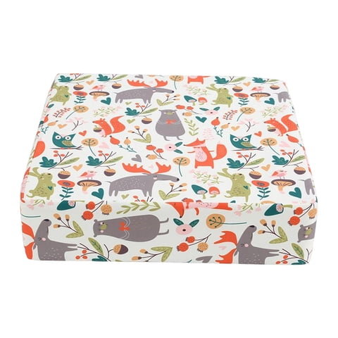 Bothyi - Silla De Comedor Portátil Cojín Elevador Silla De Bebé Asiento Animal Blanco B