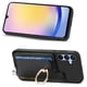 thumbnail image 4 of Funda Magnética Para Samsung Galaxy A25 Con Billetera Y Anillo Protector Resistente Negro, 4 of 5